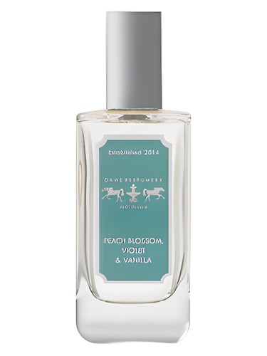 Dame Perfumery Peach Blossom, Violet & Vanilla fragrance bottle