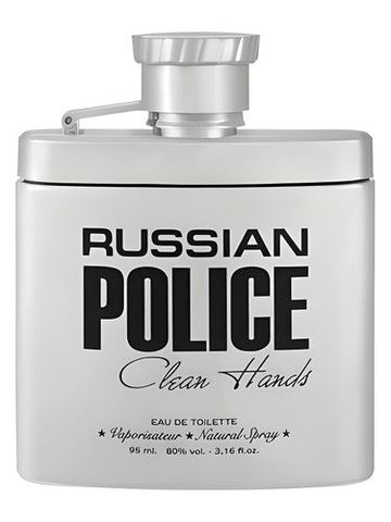 Sergio Nero Russian Police Clean Hands fragrance bottle