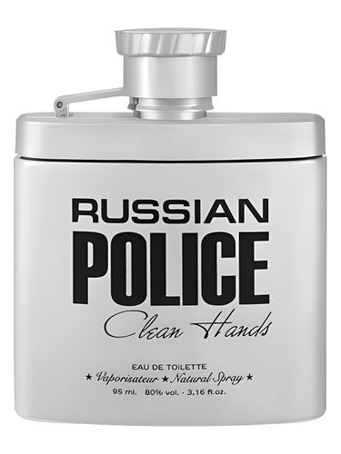 Sergio Nero Russian Police Clean Hands fragrance bottle