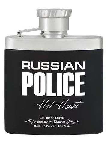 Sergio Nero Russian Police Hot Heart fragrance bottle