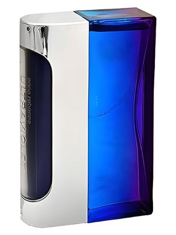 Rabanne Ultraviolet Man Aurore Borealis Edition fragrance bottle