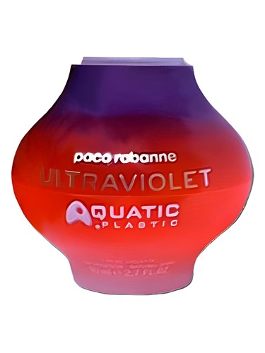 Rabanne Ultraviolet Aquatic Plastic fragrance bottle