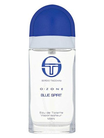 Sergio Tacchini O-Zone Blue Spirit fragrance bottle