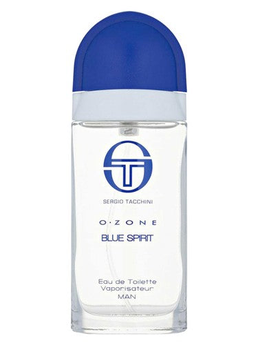 Sergio Tacchini O-Zone Blue Spirit fragrance bottle