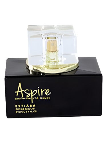 Estiara Aspire fragrance bottle