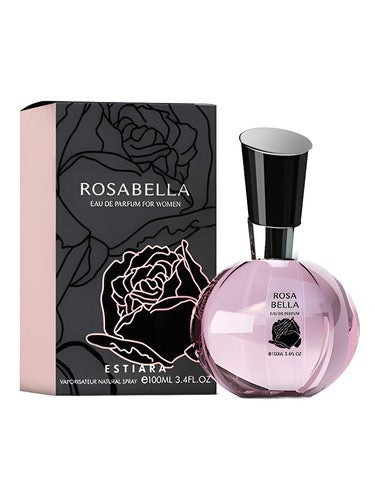 Estiara Rosa Bella fragrance bottle