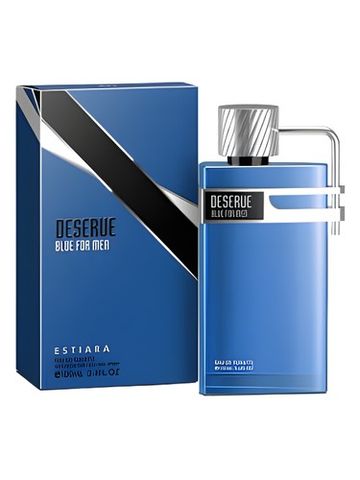 Estiara Deserve Blue fragrance bottle