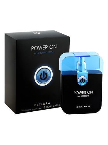 Estiara Power On fragrance bottle