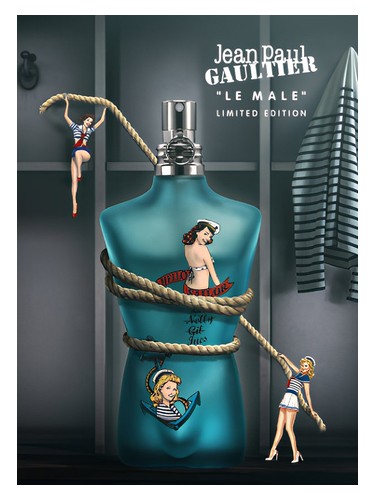 Jean Paul Gaultier Le Male Pin-Up Collectors Edition fragrance bottle