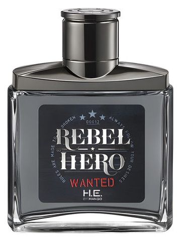 Mango Rebel Hero Wanted fragrance bottle