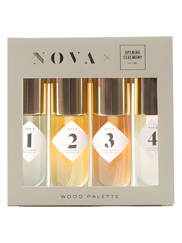 Nova Wood Palette fragrance bottle