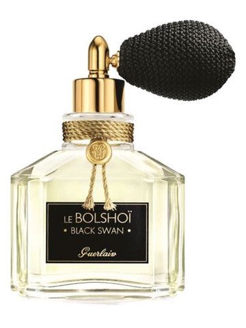 Guerlain Le Bolshoi Black Swan fragrance bottle