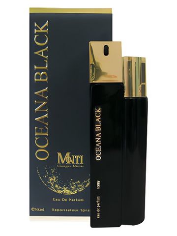 Giorgio Monti Oceana Black fragrance bottle