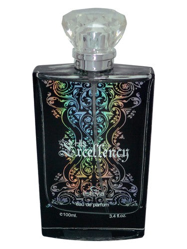 Estevia Parfum His Excellency Black fragrance bottle