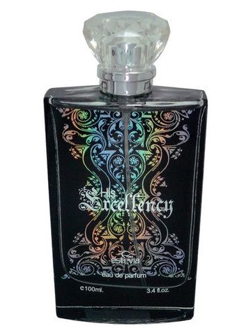 Estevia Parfum His Excellency Black fragrance bottle