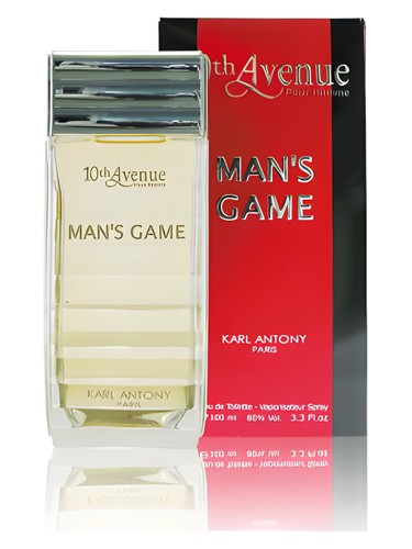 10th Avenue Karl Antony Man's Game fragrance bottle