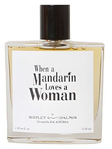 DS&Durga When a Mandarin Loves a Woman fragrance bottle