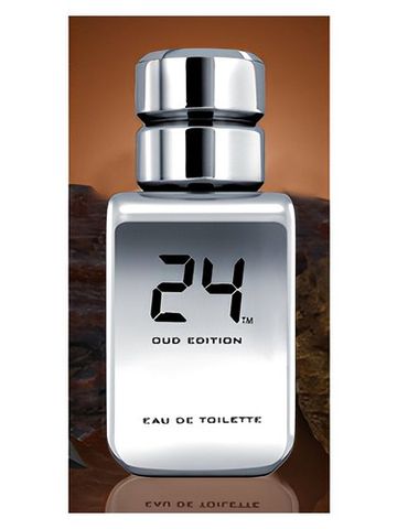 24 24 Platinum Oud Edition fragrance bottle