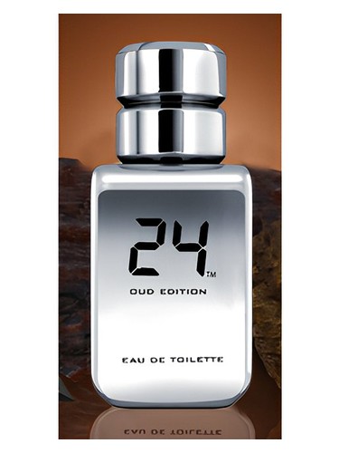 24 24 Platinum Oud Edition fragrance bottle