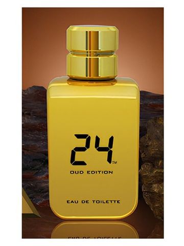 24 24 Gold Oud Edition fragrance bottle