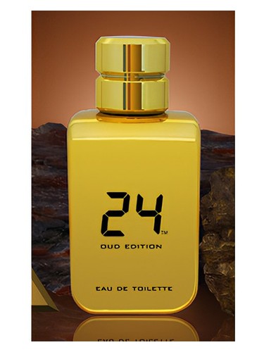 24 24 Gold Oud Edition fragrance bottle