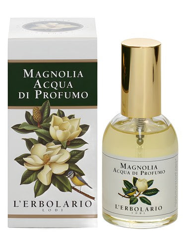 L Erbolario Magnolia fragrance bottle