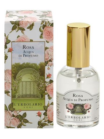 L Erbolario Rosa fragrance bottle
