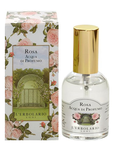 L Erbolario Rosa fragrance bottle