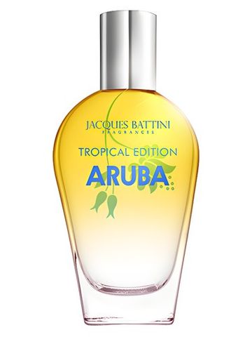 Jacques Battini Aruba Tropical Edition fragrance bottle