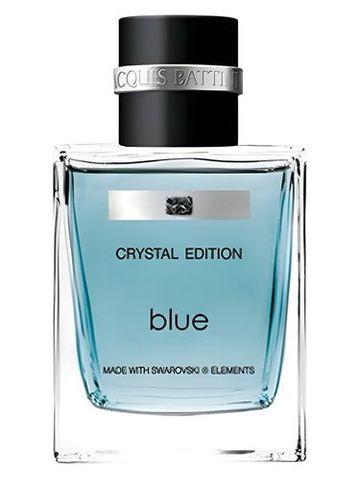 Jacques Battini Blue Crystal Edition fragrance bottle