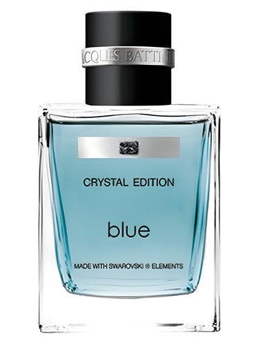Jacques Battini Blue Crystal Edition fragrance bottle