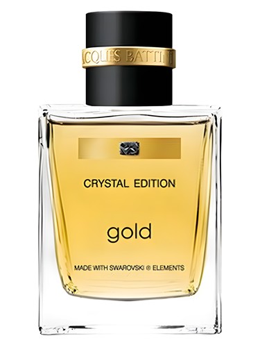 Jacques Battini Gold Crystal Edition fragrance bottle