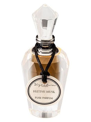 Signature Fragrances British Musk fragrance bottle