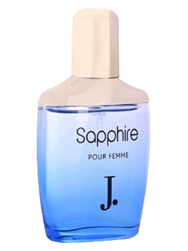 Junaid Jamshed Sapphire fragrance bottle