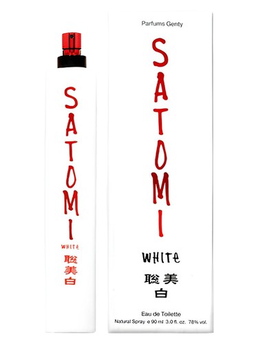 Parfums Genty Satomi White fragrance bottle
