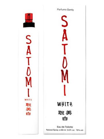 Parfums Genty Satomi White fragrance bottle