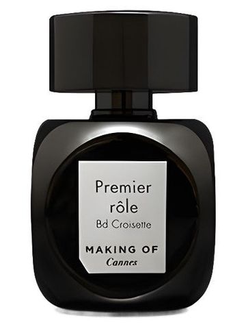 Making of Cannes Premier Role fragrance bottle