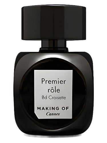 Making of Cannes Premier Role fragrance bottle