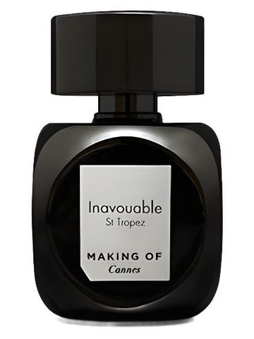 Making of Cannes Inavouable fragrance bottle