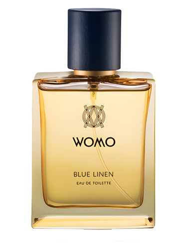 Womo Blue Linen fragrance bottle