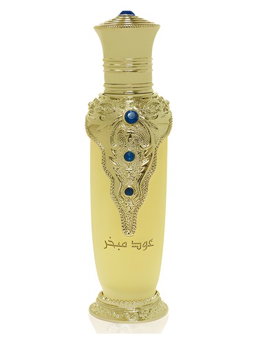 Majid Muzaffar Iterji Oud Mubakhar fragrance bottle