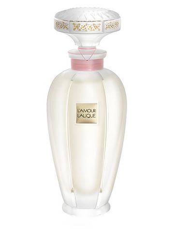 Lalique L'Amour Crystal Extrait de Parfum fragrance bottle
