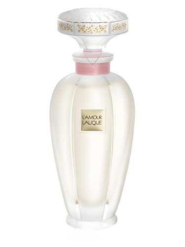 Lalique L'Amour Crystal Extrait de Parfum fragrance bottle