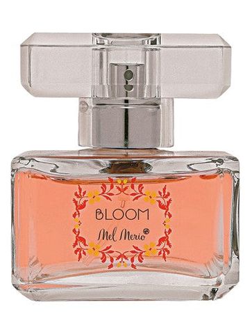 Mel Merio Bloom fragrance bottle