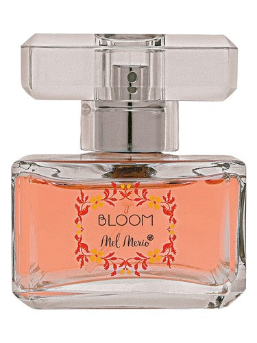 Mel Merio Bloom fragrance bottle