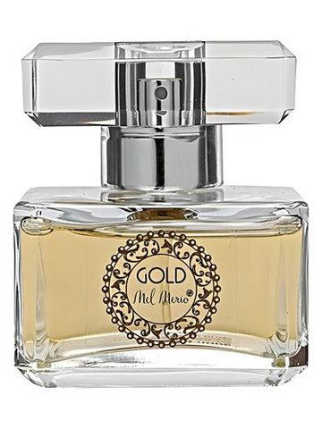Mel Merio Gold fragrance bottle