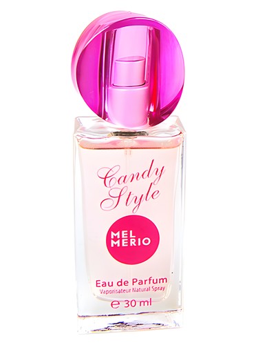 Mel Merio Candy Style fragrance bottle