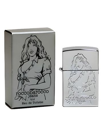 Roccobarocco Silver Jeans fragrance bottle