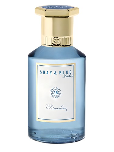 Shay Blue London Watermelons fragrance bottle