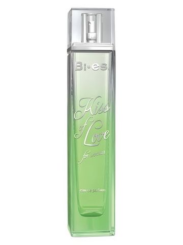 Bi es Kiss of Love Green fragrance bottle